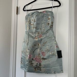 Lulus Strapless Mini Dress